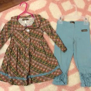 Matilda Jane tunic and leggings